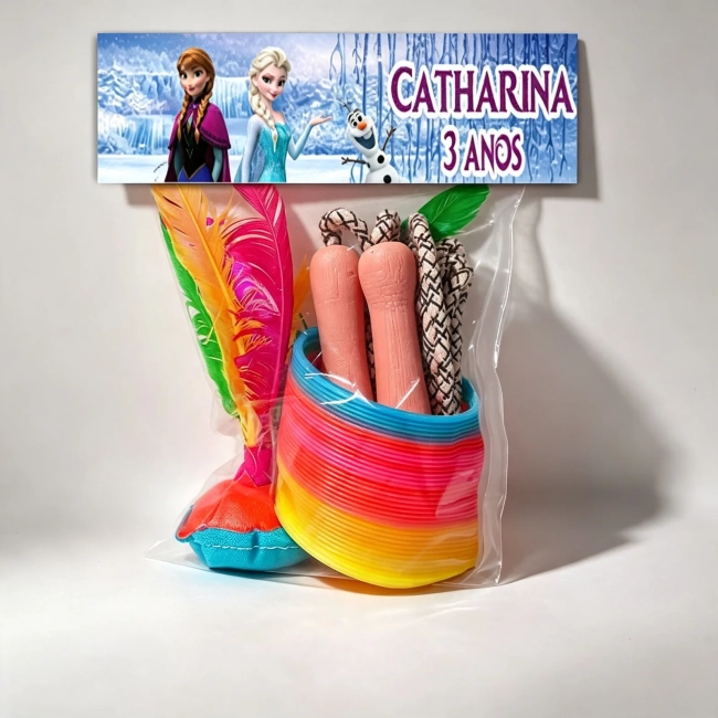 Kit Lembrancinhas Personalizada Frozen