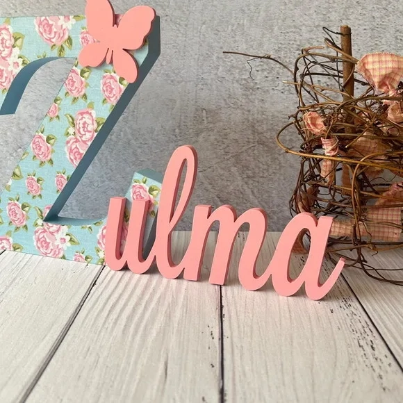 Jardim Encantado - Nomes Personalizados - Tecido