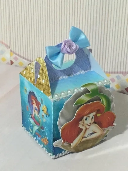 Kit 60 Lembrancinhas Ariel
