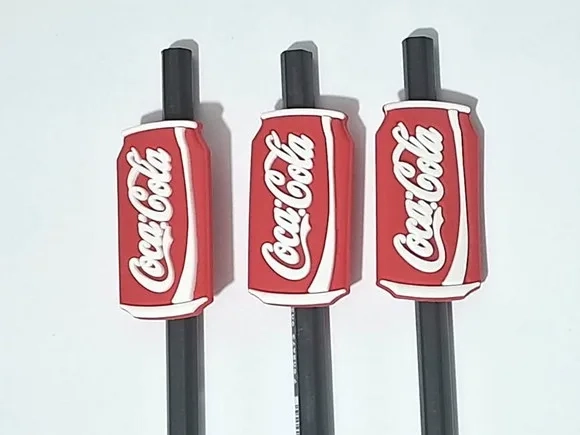 Lápis C/ponteira Coca Cola Emborrachado Pacotes C/6 Unidades