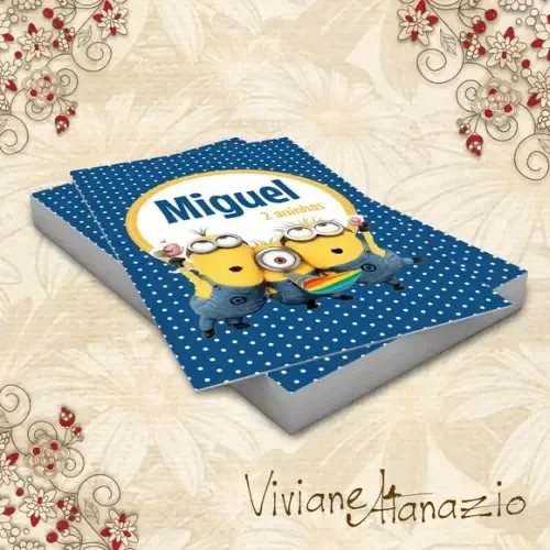 Adesivo Tubete Minions - 00100