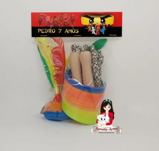 Kit Boa Infância Personalizado Ninjago