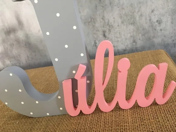 Jardim Encantado - Nomes Personalizados + CORAÇÃO