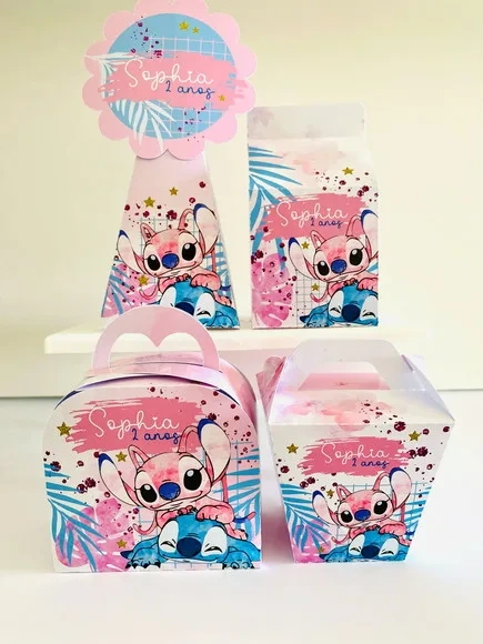 Kit 60 Lembrancinhas Stitch