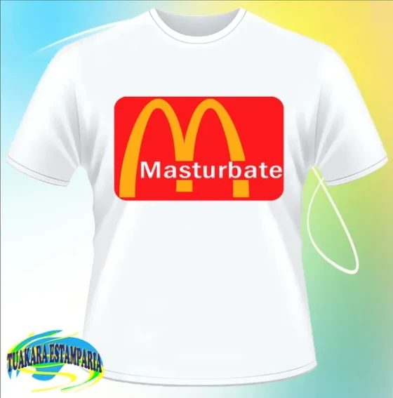 CAMISETA DIVERTIDA MASTURBATE