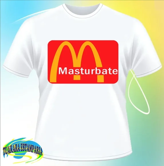 CAMISETA DIVERTIDA MASTURBATE