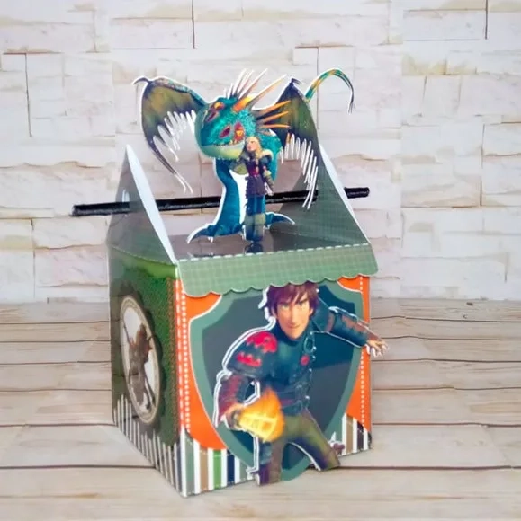 Kit 30 Lembrancinhas Como Treinar Seu Dragão