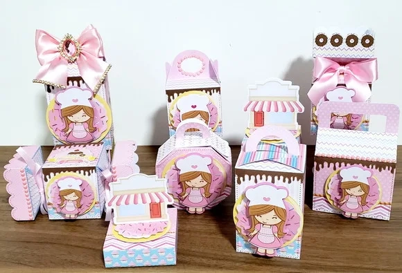 Kit 30 Lembrancinhas Confeitaria