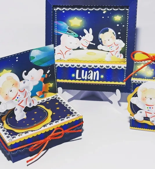 Arquivo De Corte Bichinhos Astronautas