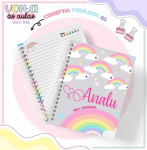 Caderno ou Agenda Personalizada