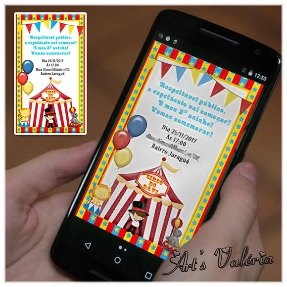 Convite Digital Personalizado para Whatsapp