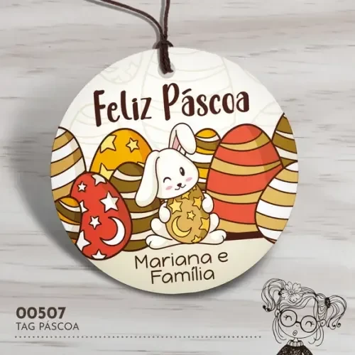 Tag Redonda Páscoa - 00507