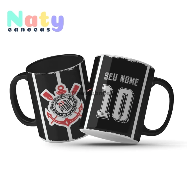 Caneca Personalizada Futebol Corinthians