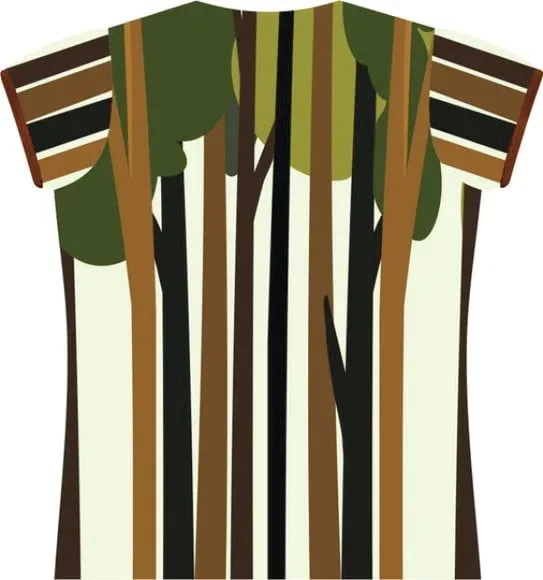 Camiseta Infantil Feminina Macaco