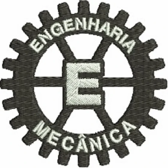 Matriz de Bordado Símbolo Engenharia Mecânica