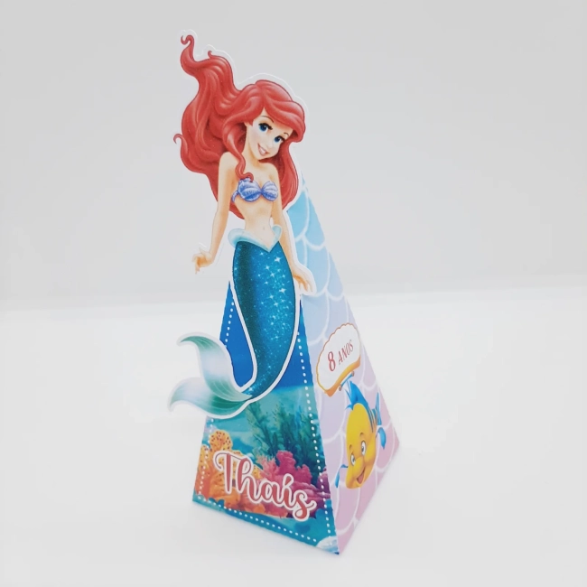 PEGUE E MONTE - Kit Festa ARIEL - Decoração de Festa - Caixinhas Personalizadas