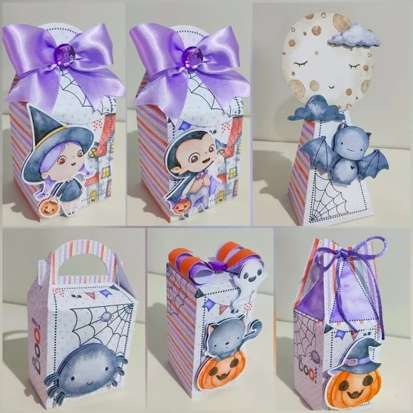 Kit 60 Lembrancinhas Halloween