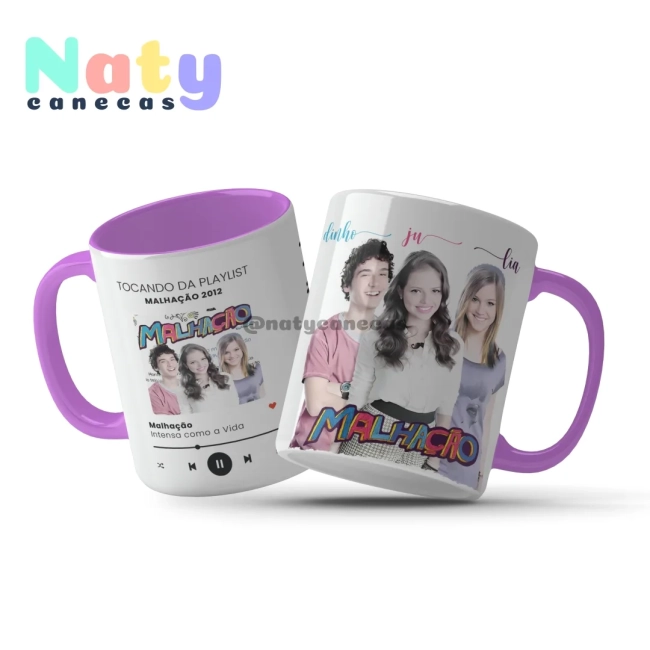 Caneca Personalizada Trilha Sonora Malhação 2012