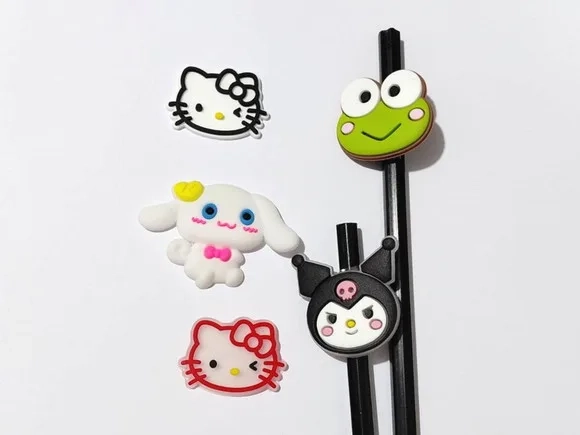 Ponteira P/lápis Turma da Hello Kitty Pacote com 10 Unidades