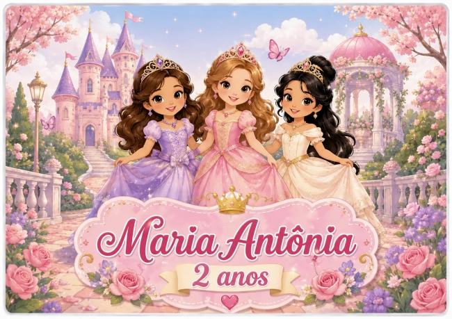 Jogo Americano Sousplat Personalizado em Qualquer Tema