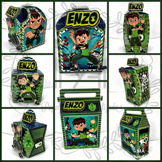 Kit Lembrancinhas ben 10