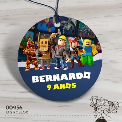 Tag Redonda Roblox - 00956