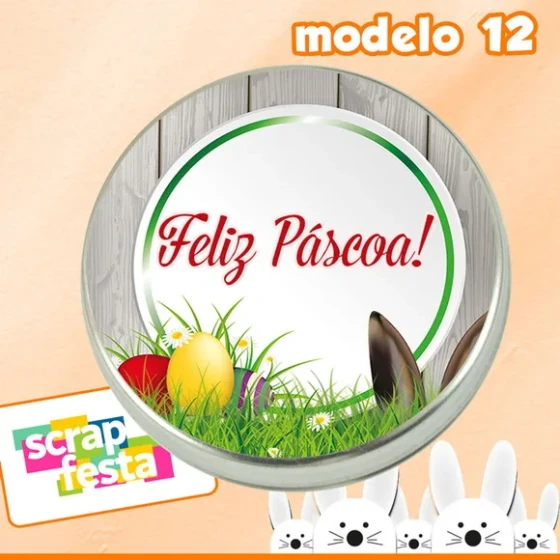 Latinhas Personalizadas Festa Páscoa