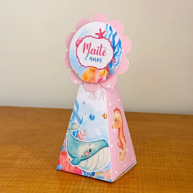 PEGUE E MONTE - Kit Festa FUNDO DO MAR - Decoração de Festa | Lembrancinhas | Aniversário | Personalizados