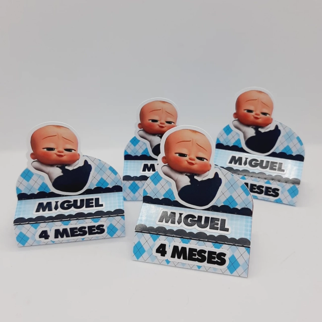 PEGUE E MONTE - Kit Festa O PODEROSO CHEFINHO - Decoração de Festa - Caixinhas Personalizadas