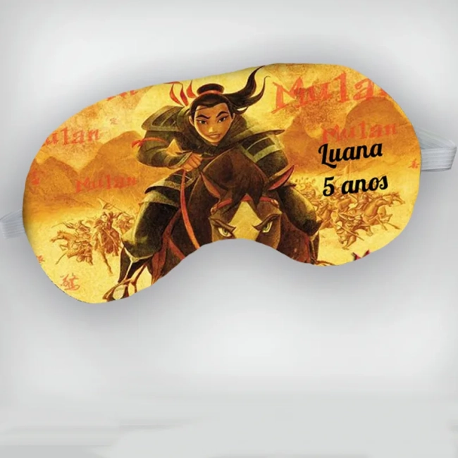 Mascara de Dormir personalizada da Mulan