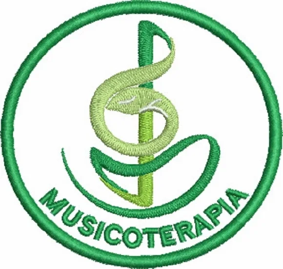 Matriz de Bordado Símbolo Musicaterapia