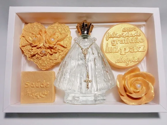 Presente Bodas de Ouro: Kit Aromatizador Nossa Senhora