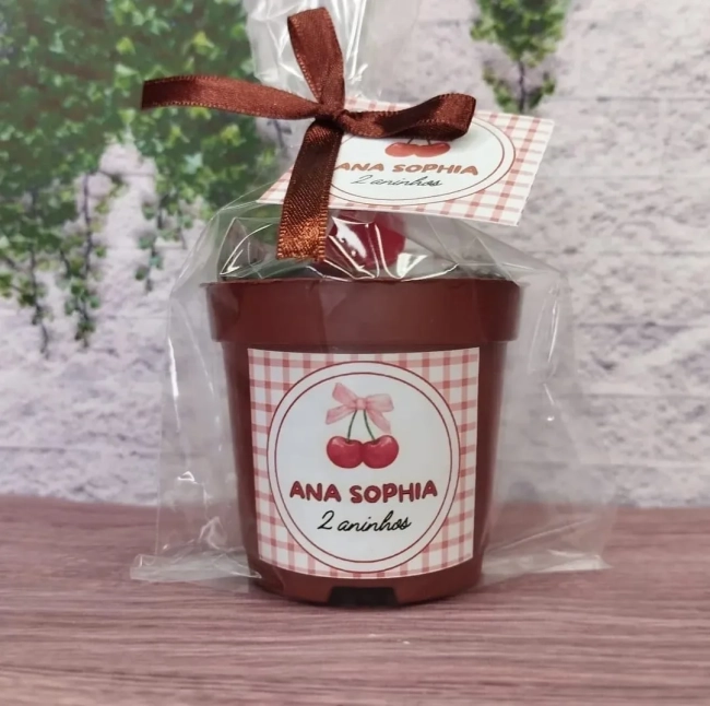 50 unidades Kit Jardinagem Cereja Cerejinha - Trabalhamos com qualquer tema - Informar tema no chat.