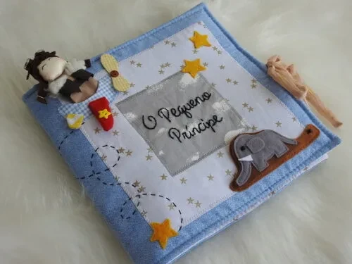 Livro em Tecido o Pequeno Príncipe - Chamar Chat