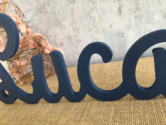 Letras Decorativas - Nome em mdf