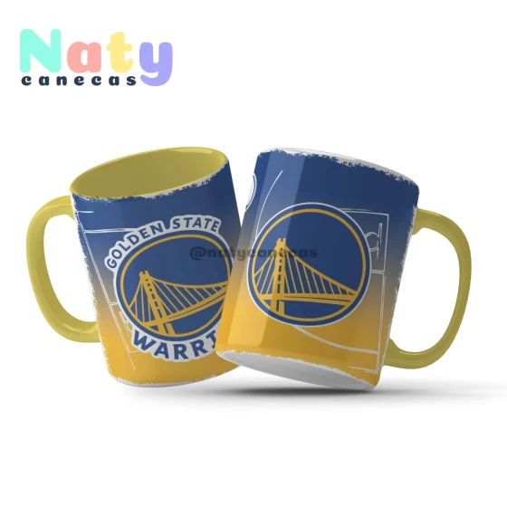Caneca Personalizada NBA Golden