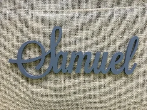 Letras Decorativas Nome De Parede
