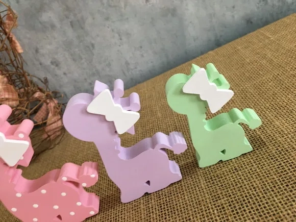 Girafinhas -Trio com Laço