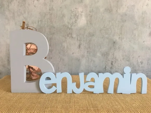 Letras Decorativas em mdf Personalizado 18cm