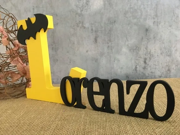 Letras Decorativas em MDF PERSONALIZADO 18cm