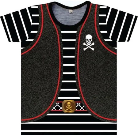 Camiseta Adulto Pirata
