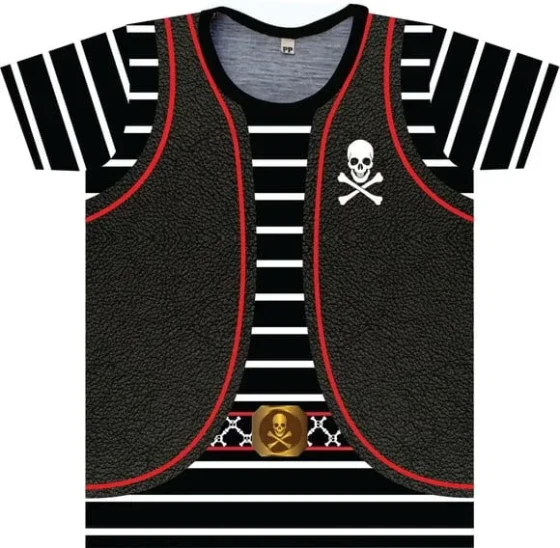 Camiseta Adulto Pirata