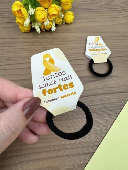 Tag para Xuxinha Setembro Amarelo - Não Acompanha Xuxinha