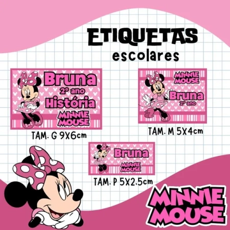 60 Etiquetas Escolares
