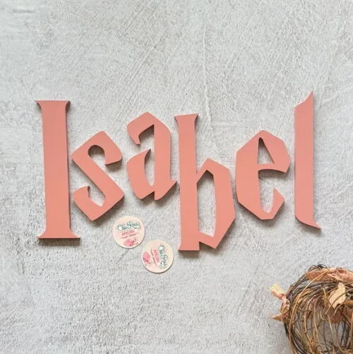 Harry Potter Letras Decorativas de Parede -festa Infantil