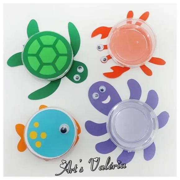Latinha Fundo do Mar - Valor Unitário