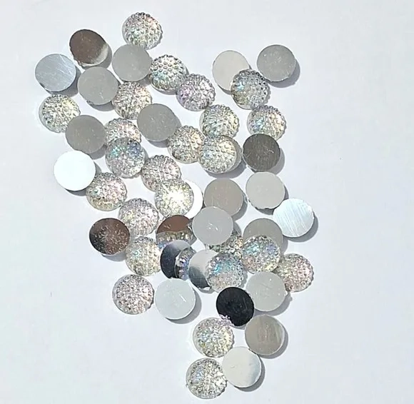 Chaton Fruta Cor Decorado 10mm Pacotes com 50 Unidades