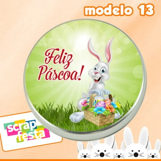 Latinhas Personalizadas Festa Páscoa