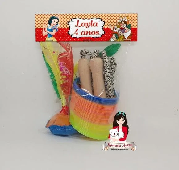 Kit Boa Infância Personalizado Branca de Neve