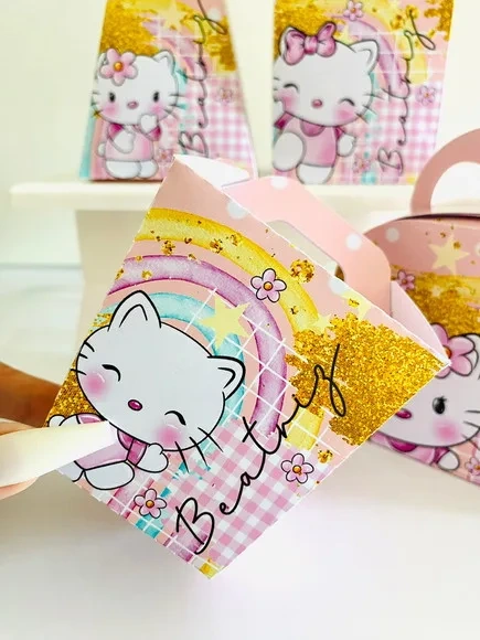 Kit 30 Lembrancinhas Hello Kitty